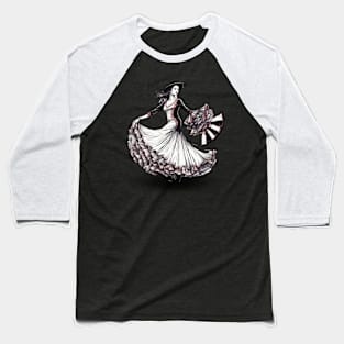 Dance of Dreams Flamingos Baseball T-Shirt